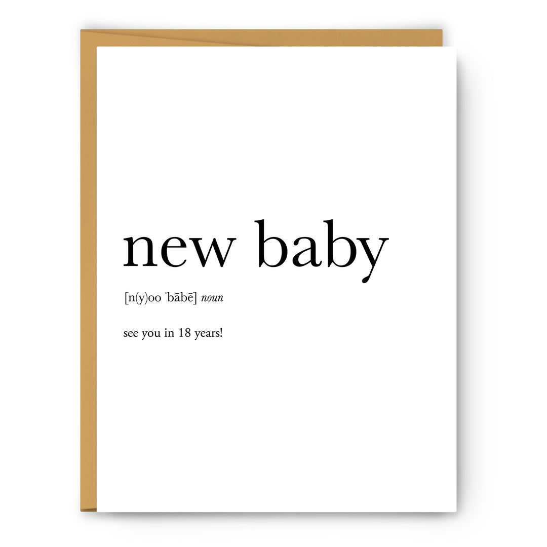 Greeting Card - New Baby