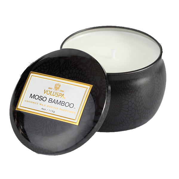 Petite Tin Candle Moso Bamboo - BodyFactory