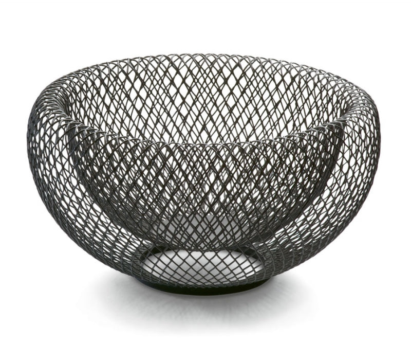 Mesh Bowl Powder-Coated Steel Large - BodyFactory