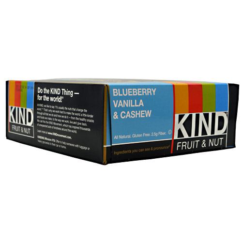 Kind Fruit & Nut Bar Blueberry Vanilla & Cashew - BodyFactory