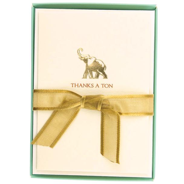 Greeting Card Box Set Thanks A Ton SET - BodyFactory