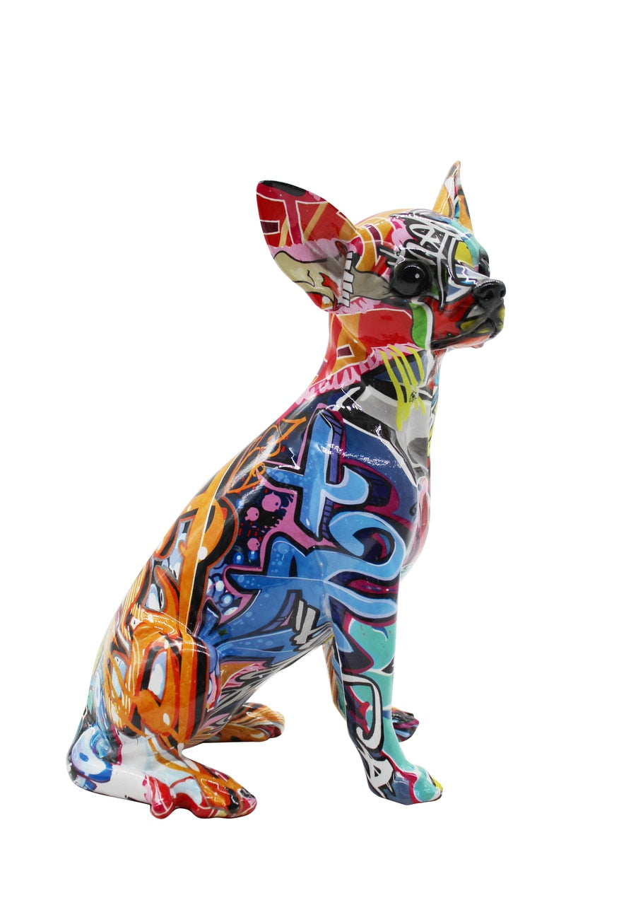 Street Art Chihuahua 10.25"
