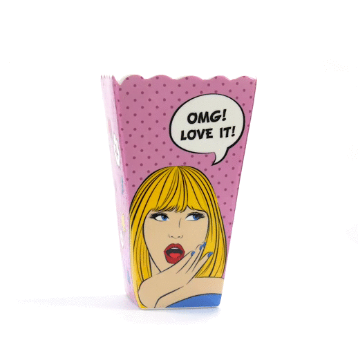 Pop Art Vase - Yellow