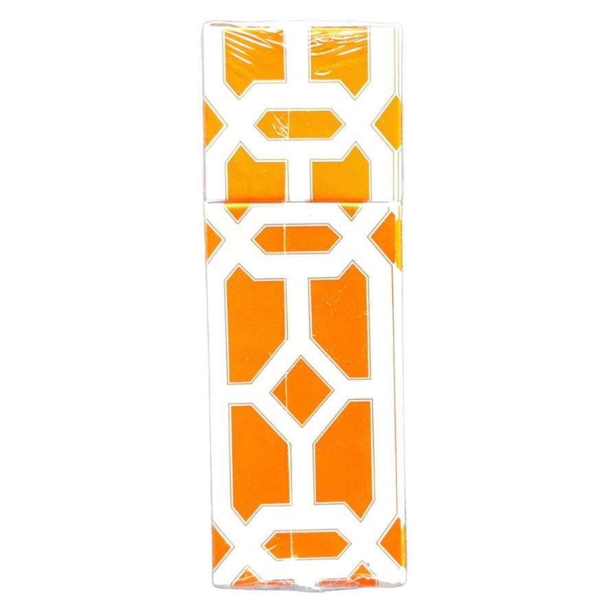 Square Box Matches Orange
