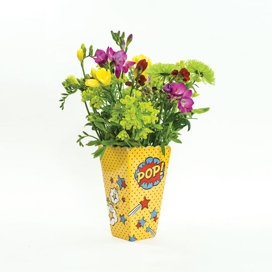 Pop Art Vase - Yellow