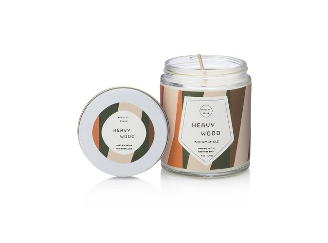 Heavy Wood 16 Oz Candle - BodyFactory