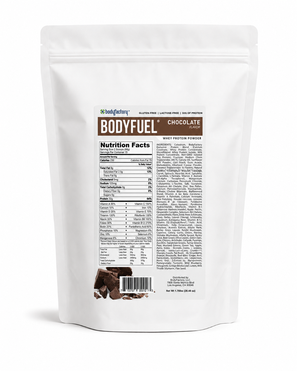 BodyFuel® Protein Nutrition Shake – Vanilla
