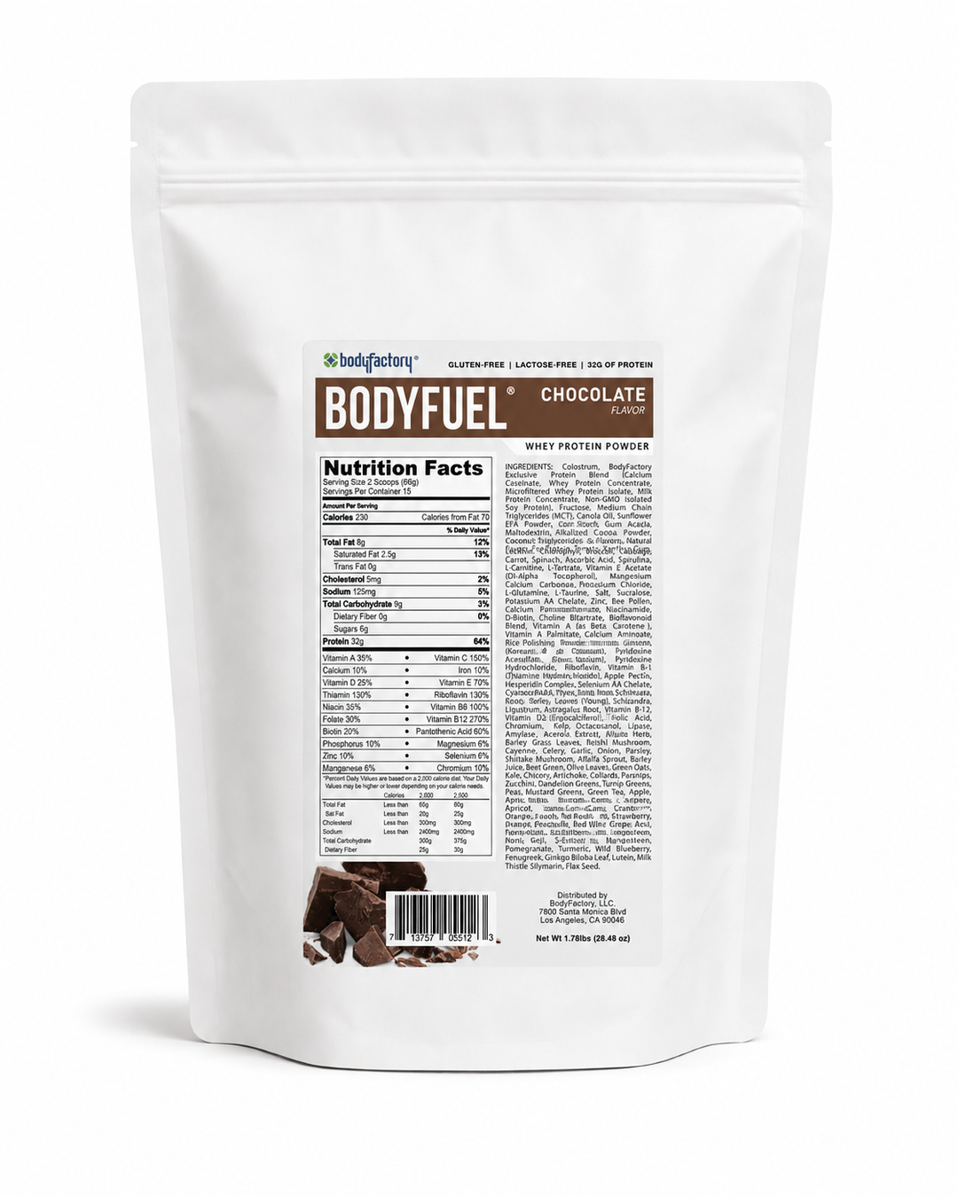 BodyFuel® Protein Nutrition Shake – Vanilla