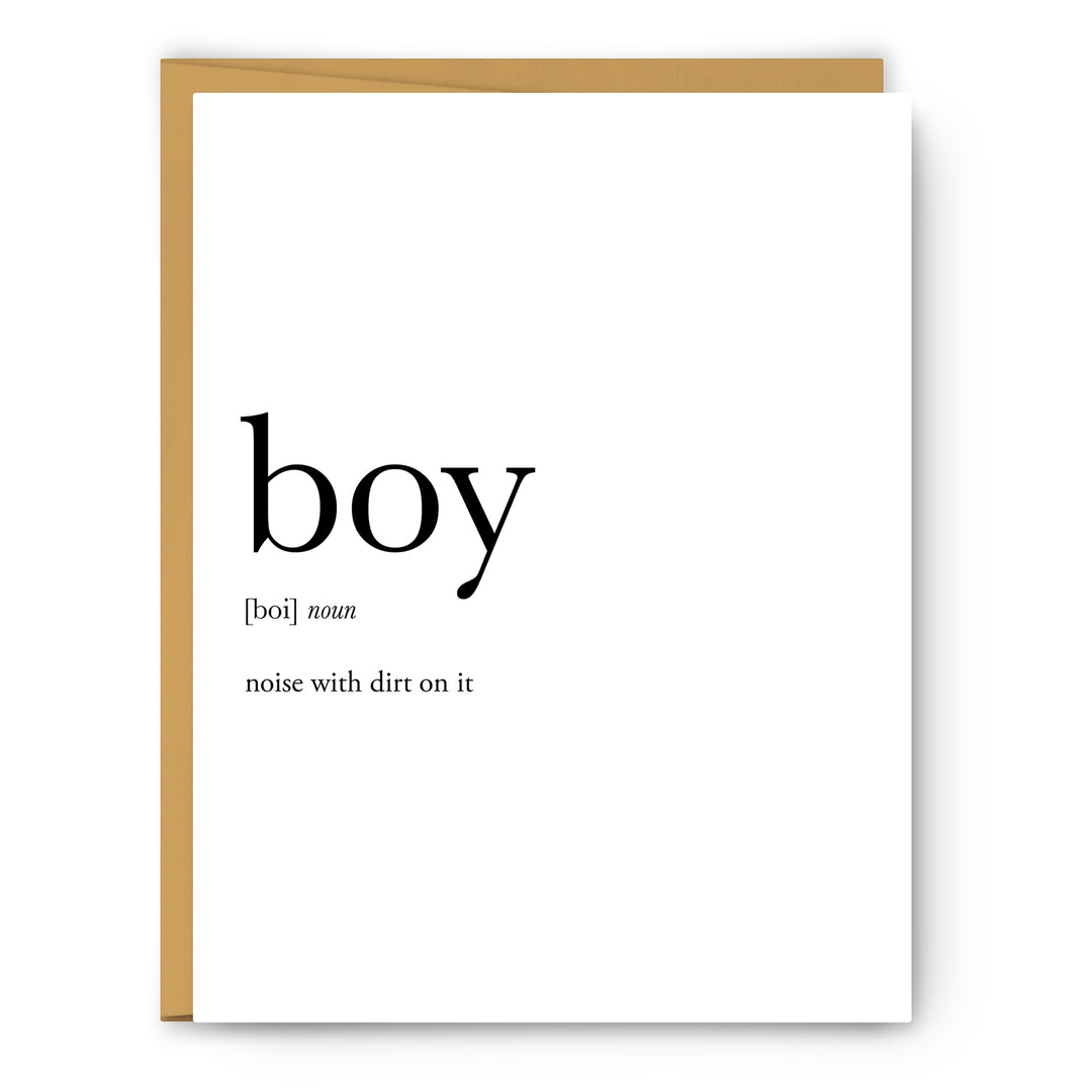 Greeting Card - Boy