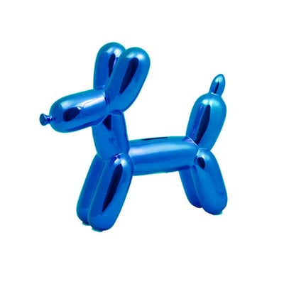 Balloon Doggy Bank Blue