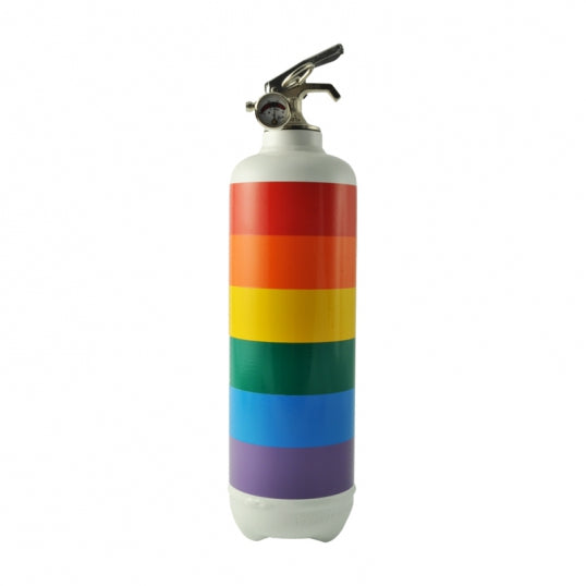 Fire Extinguisher Rainbow Flag - BodyFactory