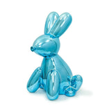 Balloon Bunny Bank Blue