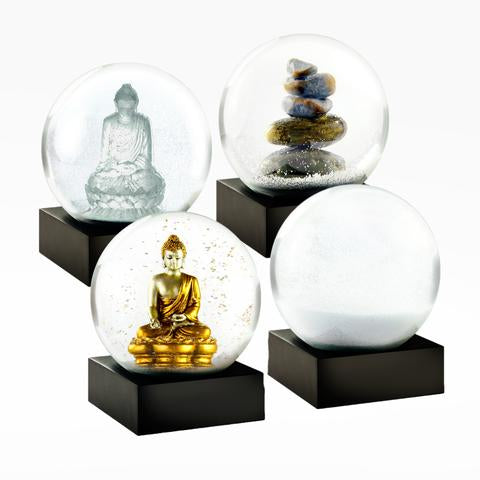 Mini Zen Set of 4 Snow Globe - BodyFactory