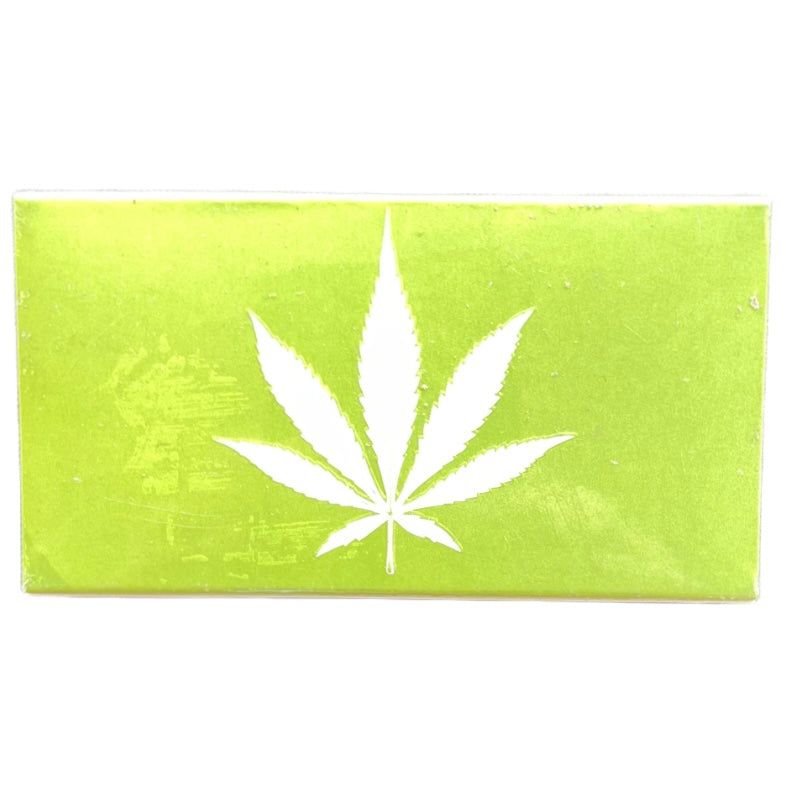 Embossed Matches Marijuana Leaf