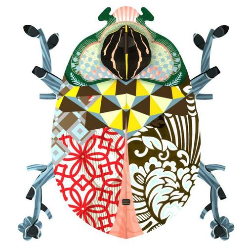Decorative Beetle Medium John - BodyFactory