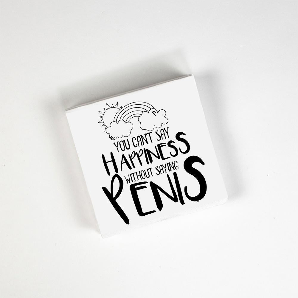 Napkins You Can't Say Happiness - BodyFactory